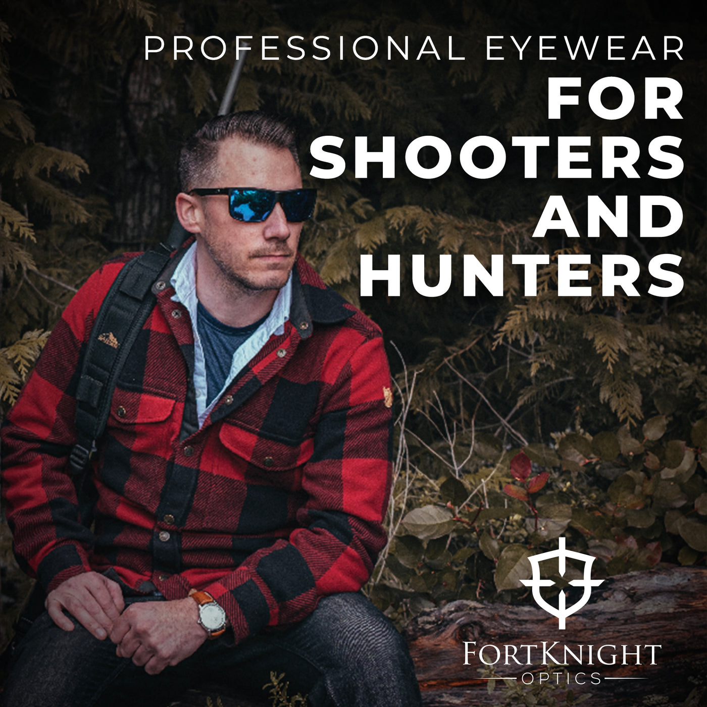 FortKnight Optics Premium Shooting Glasses - Tactical Eyewear featuring lenses by ZEISS - The Best Shooting Glasses for On and Off the Range
